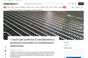 rassegna-stampa-archiproducts-riscaldamento-a-pavimento-isolconfort